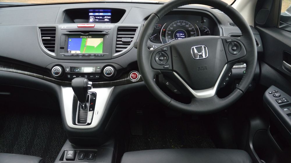 What new features were announced with the 2014 release of the Honda CRV?