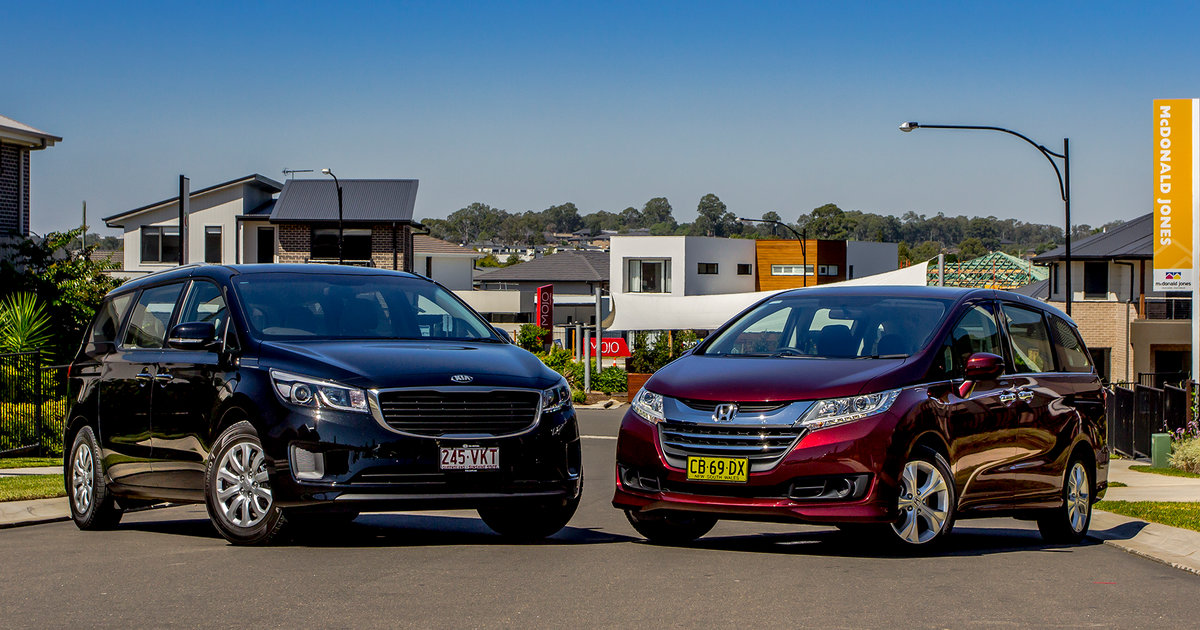 Kia Carnival v Honda Odyssey : Comparison review