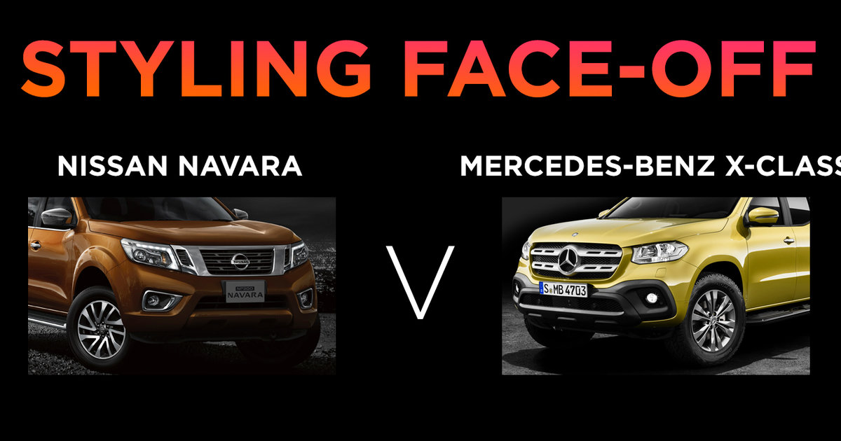 Mercedes-Benz X-Class v Nissan Navara: Styling face-off