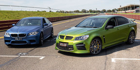 2016 HSV GTS vs BMW M5 Pure - matching claimed 0-100km/h figures