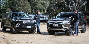 2016 Toyota Fortuner GXL V Mitsubishi Pajero Sport Exceed Twin Test