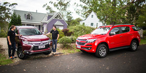 Mitsubishi Pajero Sport Exceed v Holden Trailblazer LTZ comparison