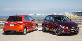 Toyota Yaris v Mazda2 comparison