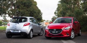 Mazda 2 Old v New Comparison: Second-generation Maxx v third-generation Maxx