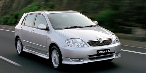 2001 Toyota corolla recall list