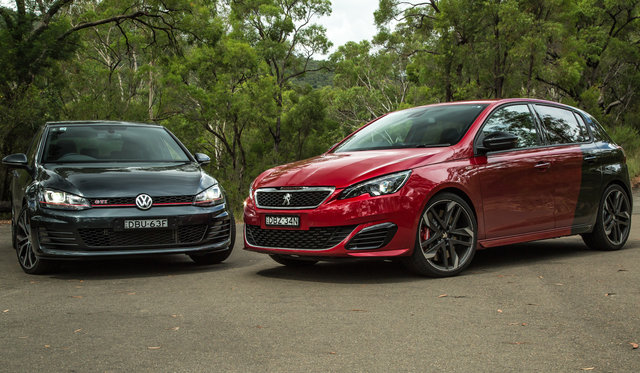 Peugeot 308 GTi 270 v Volkswagen Golf GTI Performance Comparison