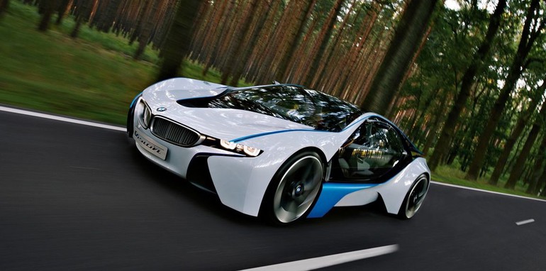 bmw vision efficientdynamics electric concept car