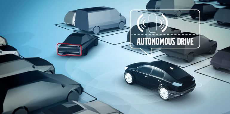 Volvo self parking concept diagram