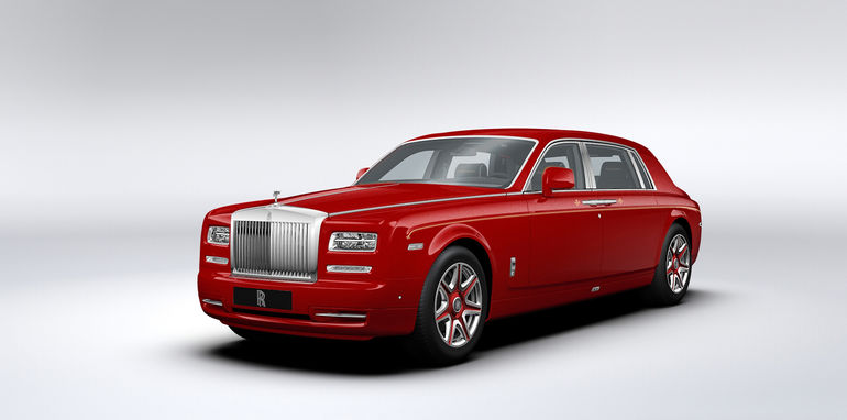 Rolls-Royce Phantom Louis XIII - front