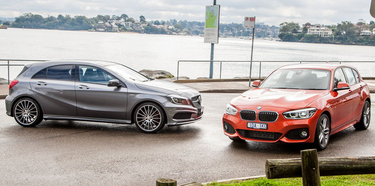 Bmw 125i vs mercedes a250 #2