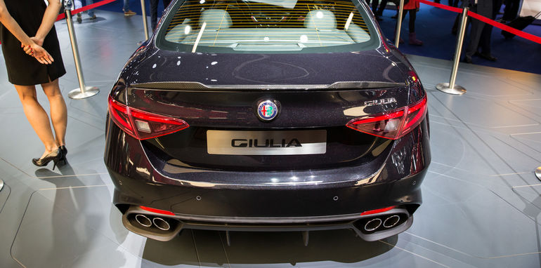 Alfa Romeo Giulia - 2015 IAA September 17 - 27, 2015, Frankfurt, Germany