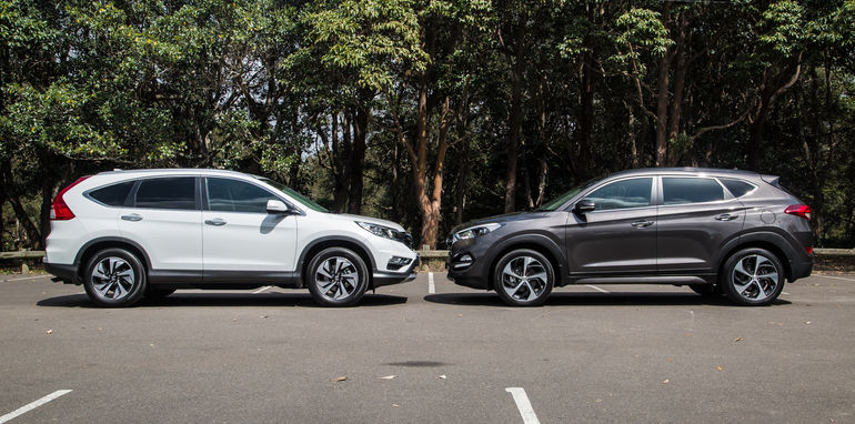  펌] Hyundai Tucson vs Honda CR-V Revisión de comparación diésel