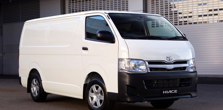 Toyota HiAce Ã AustraliaÃ•s best-selling van was updated in 2010