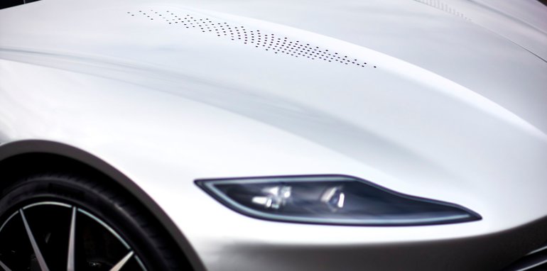 Aston Martin DB10 July 2015.  Photo: Drew Gibson