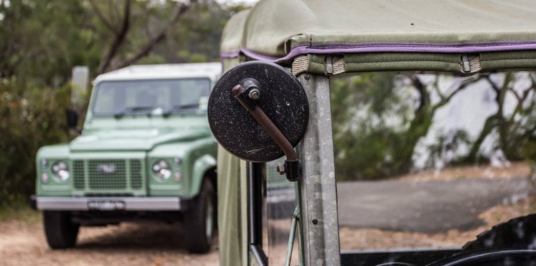 Land Rover Defender Old v New 90 Series-9