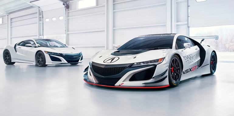 Acura NSX GT3 Race Car
