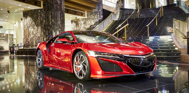 That time we followed a Honda NSX through a food court