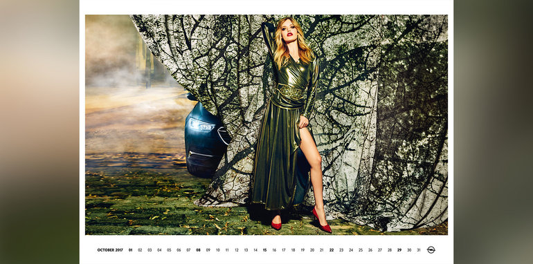 Opel Calendar 2017: First Motifs
