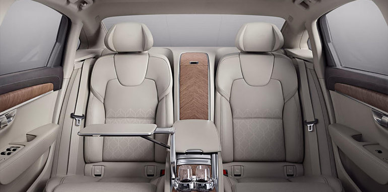 Volvo S90 Excellence interior rear