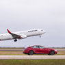 Tesla Model S P90D with Ludicrous Mode v Qantas Boeing 737: Drag Race