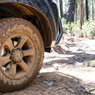 Why should I lower my tyre pressure when driving off-road?