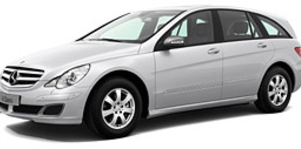 The Mercedes Benz R320 CDI