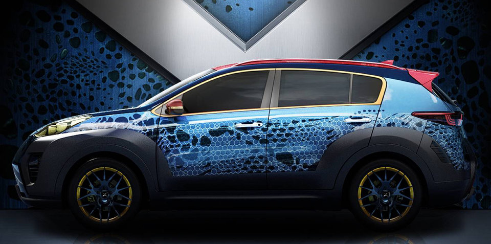Kia adds some Mystique to 2016 Sportage for X-Men film
