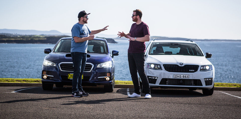 Skoda Octavia RS v Subaru Levorg 2.0GT Comparison