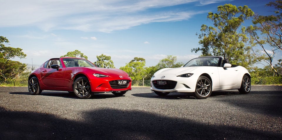 Mazda MX-5 RF vs Mazda MX-5 comparison