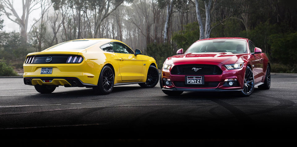 Ford Mustang GT Fastback v Ford Mustang GT Performance Parts comparison