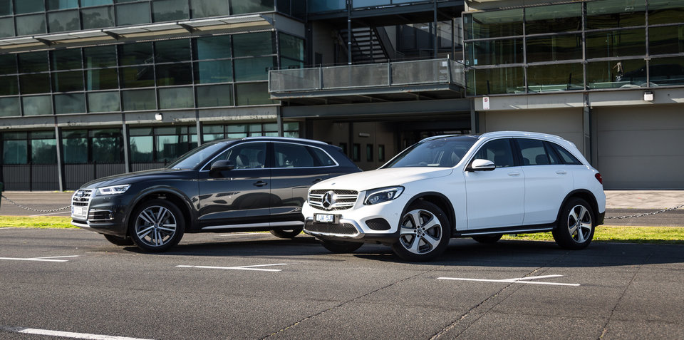 2017 Audi Q5 2.0 TDI Sport v Mercedes-Benz GLC 220d comparison