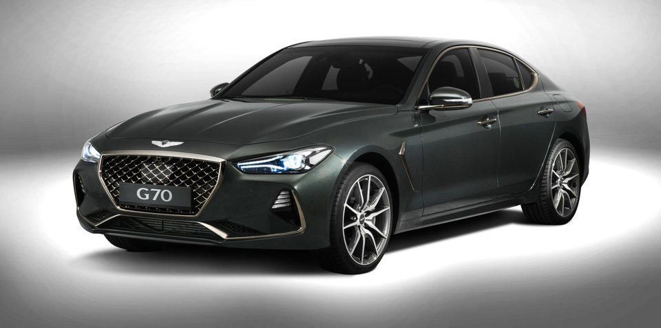 2018 Genesis G70 revealed