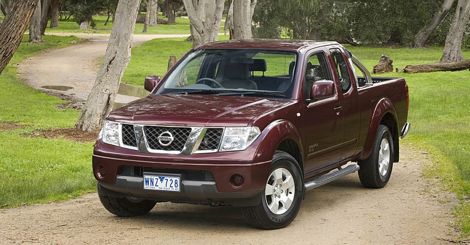 2008 Nissan navara stx petrol review #8