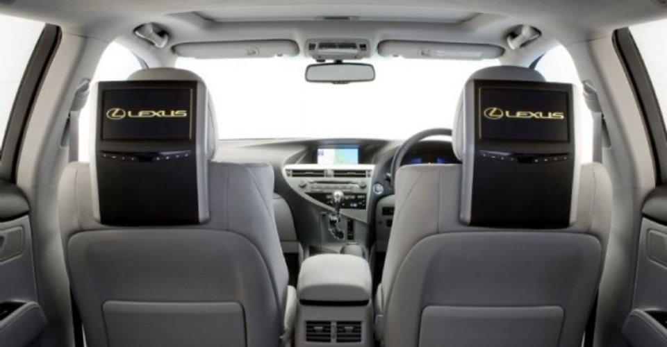 Lexus introduces premium rear seat entertainment Photos (1 of 2)