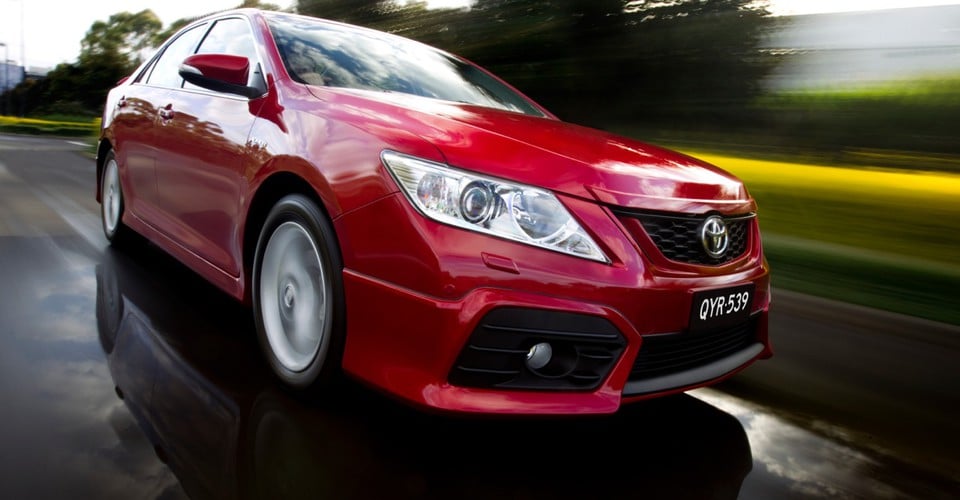 Toyota aurion road test review
