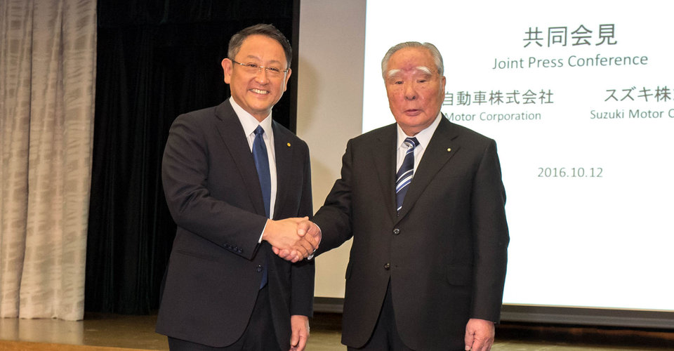 Toyota and Suzuki to formalise technology partnership - CarAdvice