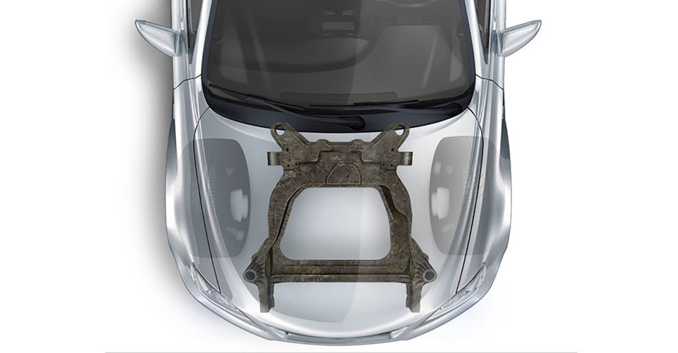 Ford and Magna detail new carbon-fibre subframe