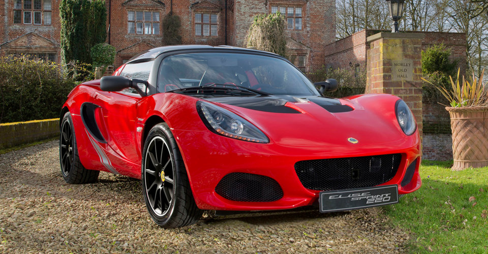 2017 Lotus Elise Sprint unveiled with less weight, changes for rest of range