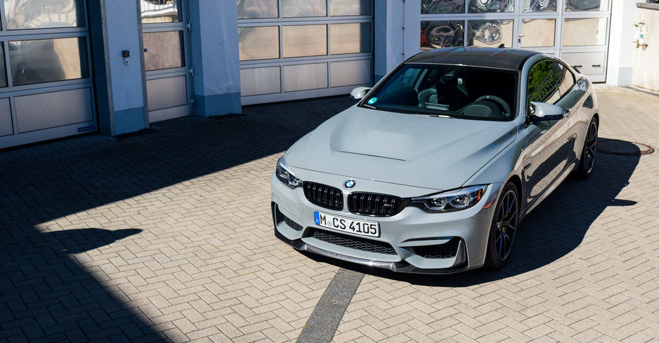 BMW m4 серая