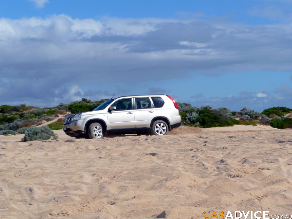 Nissan x trail off road review 2008
