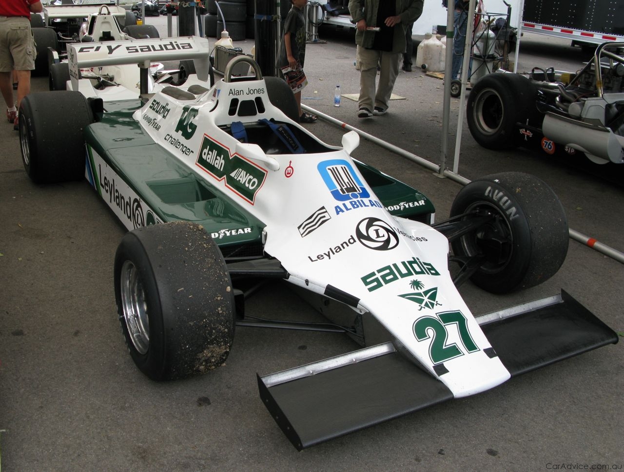 Alan Jones' F1 Winning Car for Sale Photos (1 of 7)