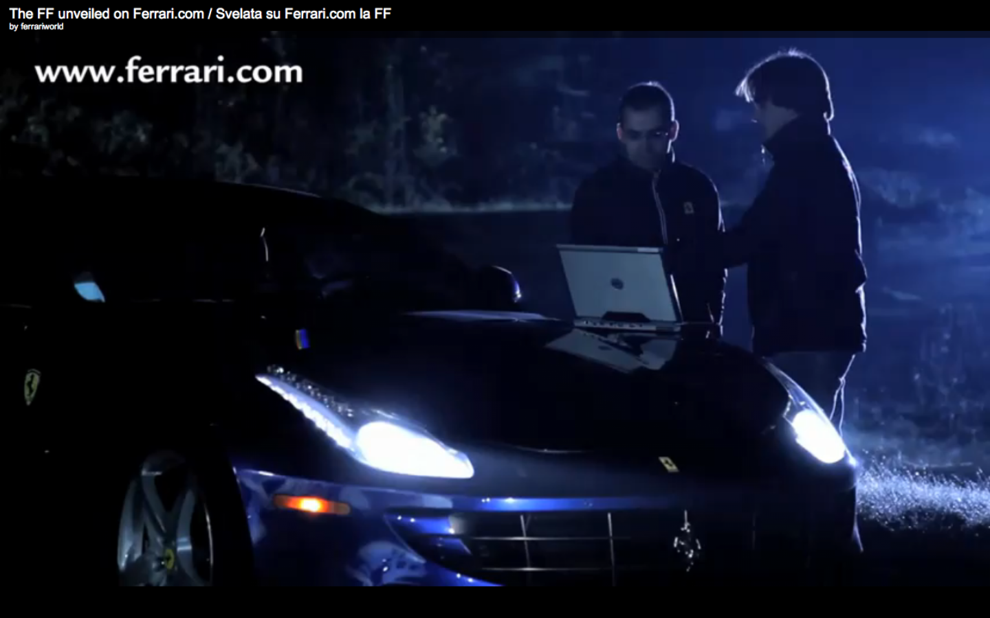Ferrari Ff Official Video video ferrari ff film from official unveiling photos 1 Ferrari Ff Official Video video ferrari ff film from official unveiling photos 1