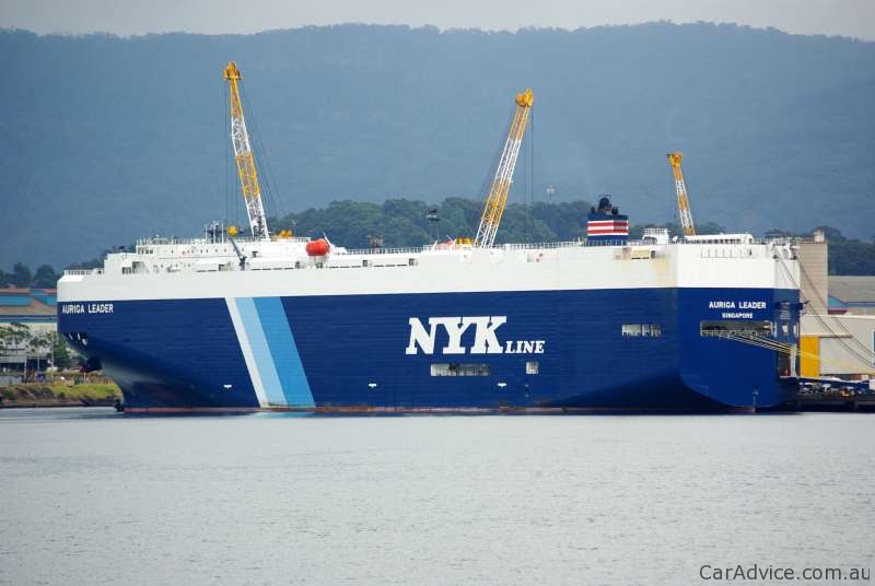 Diesel hybrid car carrier to ship Toyota Prius across Pacific Photos
