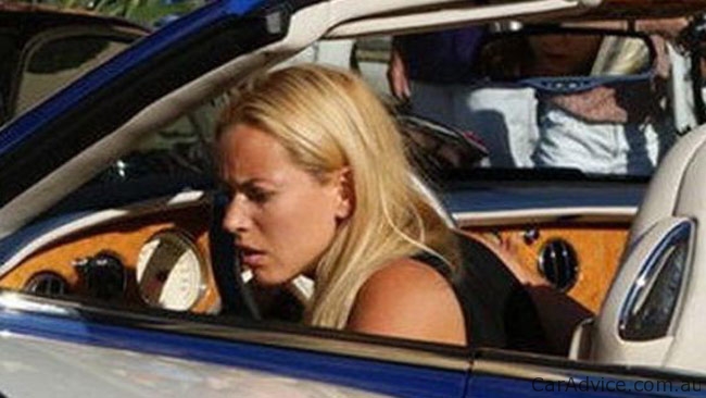 Blonde Driving 12