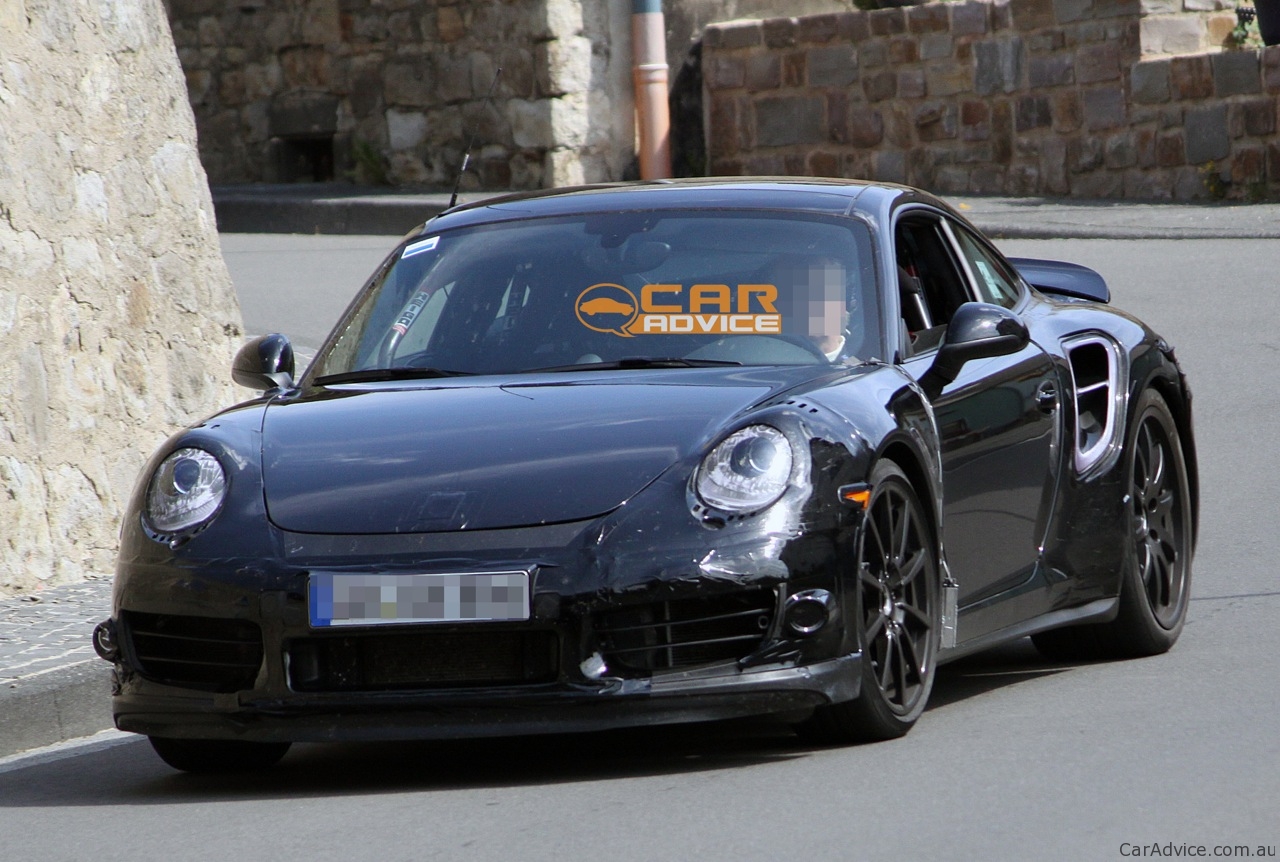 2013 Porsche 911 Turbo Revealing Spy Shots Photos 1 Of 8 