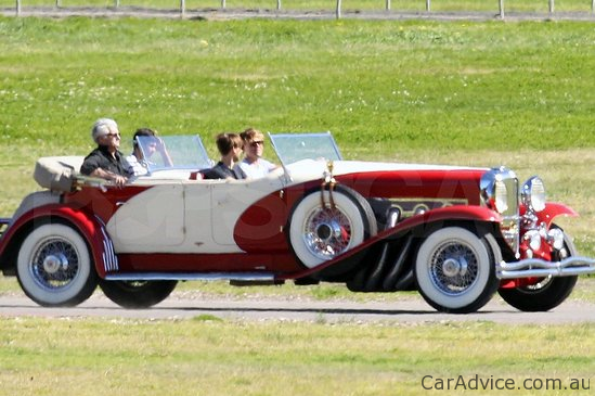 Leonardo DiCaprio Driving $3M 1929 Duesenberg On Set Of The Great ...