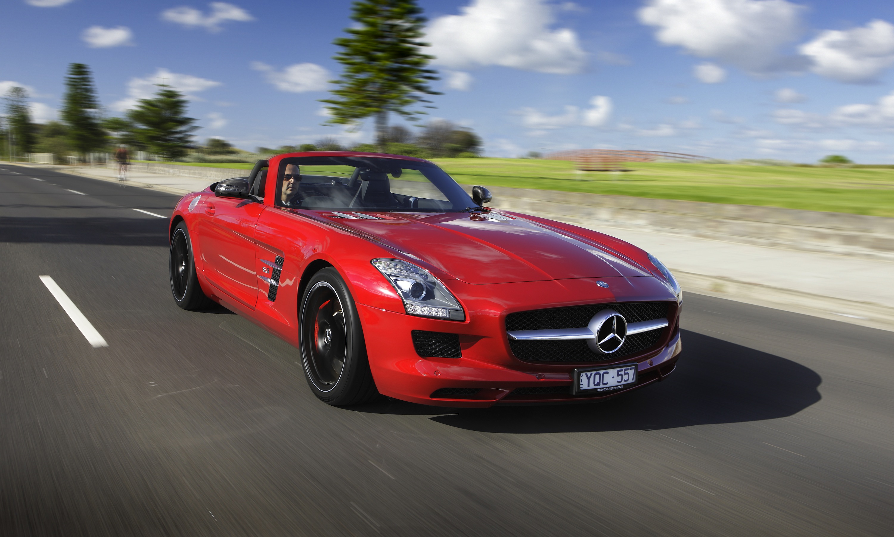 Mercedes Benz SLS AMG 4k