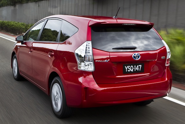 toyota prius v australia #6