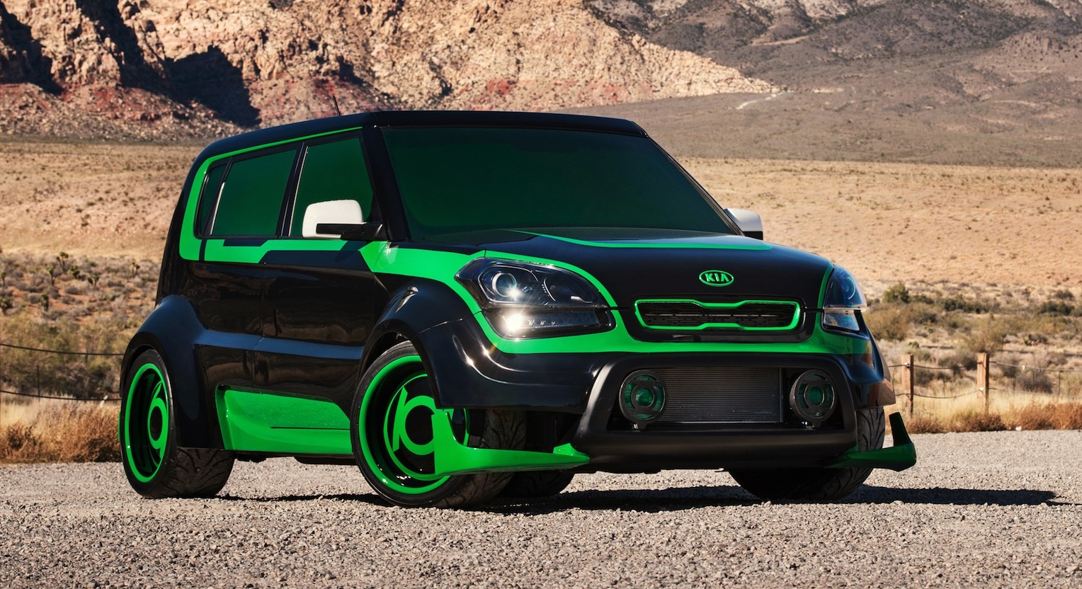Kia Justice League super hero cars unveiled at 2012 SEMA
