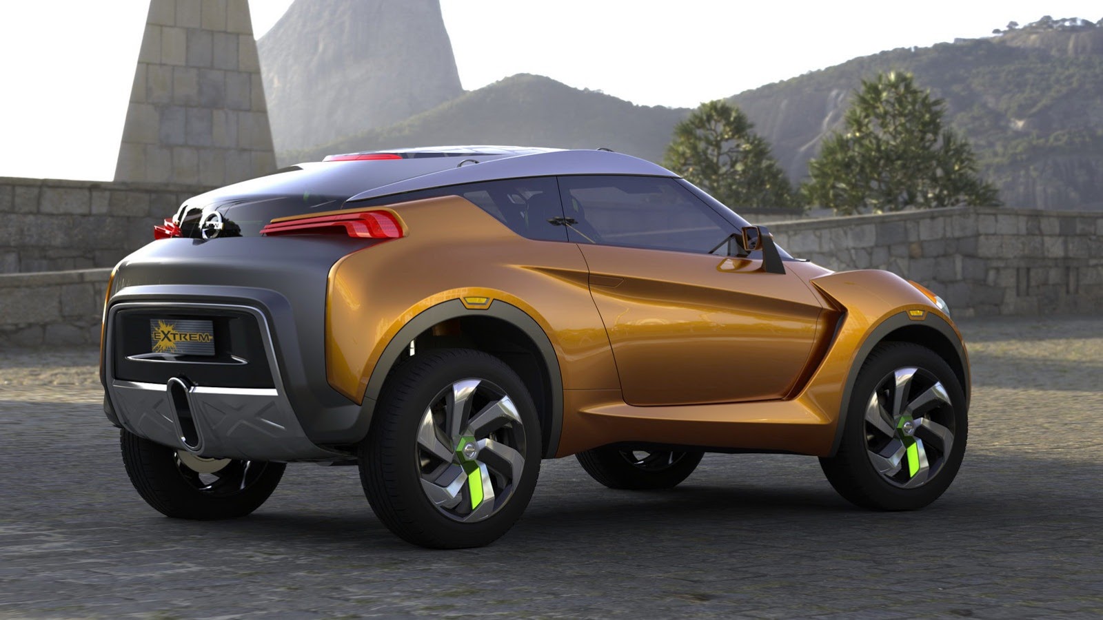 Nissan Extrem concept previews dramatic compact crossover - Photos (1